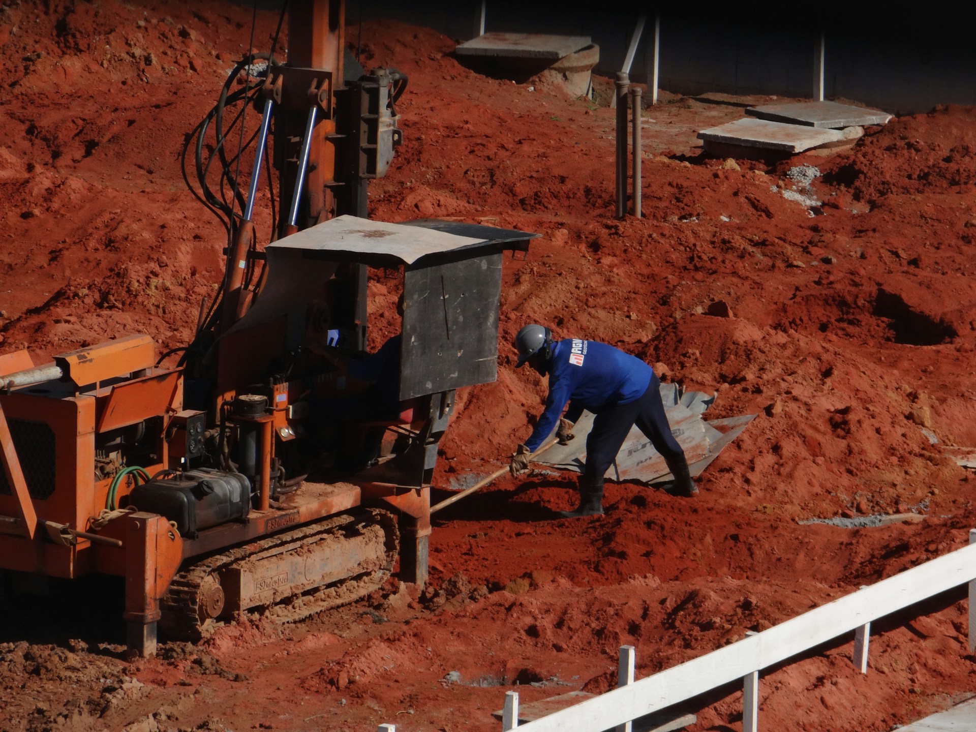testing the soil